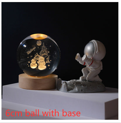 CosmoSphere™ 3D Galaxy Crystal Ball