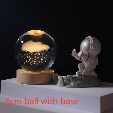 CosmoSphere™ 3D Galaxy Crystal Ball