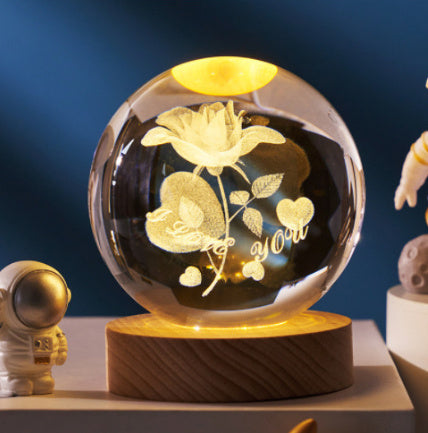 CosmoSphere™ 3D Galaxy Crystal Ball