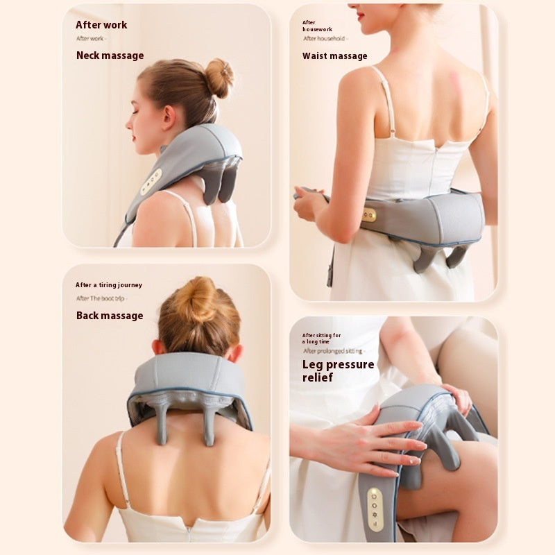 Electric Hot Compress Shoulder And Neck Massager
