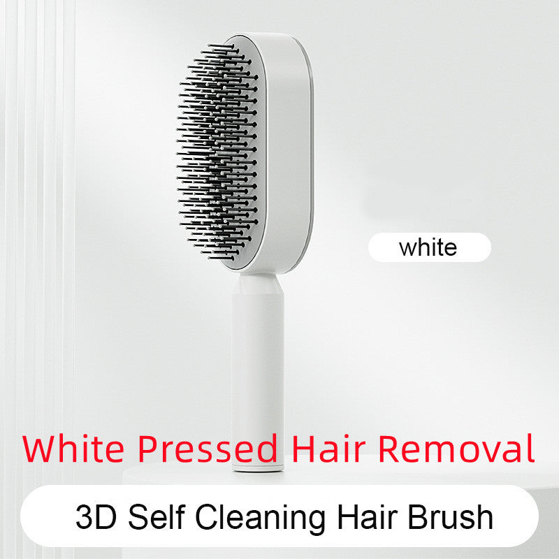 LushLocks™ Self-Cleaning Hair Comb Brush