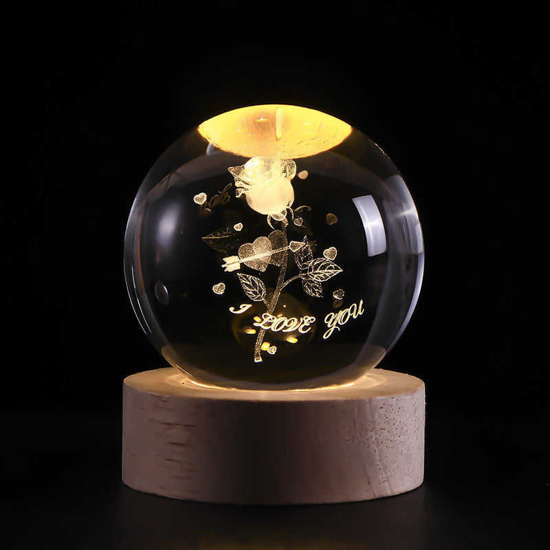 CosmoSphere™ 3D Galaxy Crystal Ball