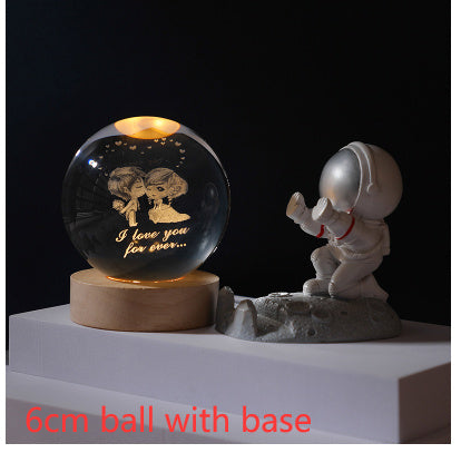 CosmoSphere™ 3D Galaxy Crystal Ball