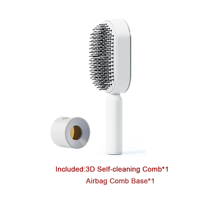 LushLocks™ Self-Cleaning Hair Comb Brush