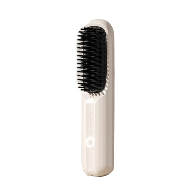 2-in-1 Electric Hair Straightening Comb – Tame Frizz Instantly!