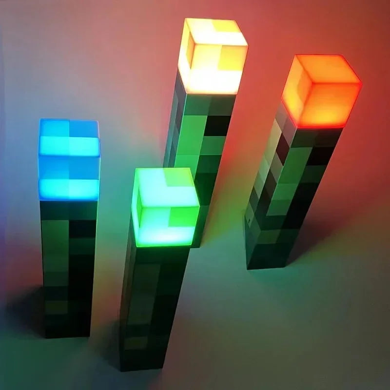 MC Torches Flashlight 4 Color Brownstone Adjustable Night Light