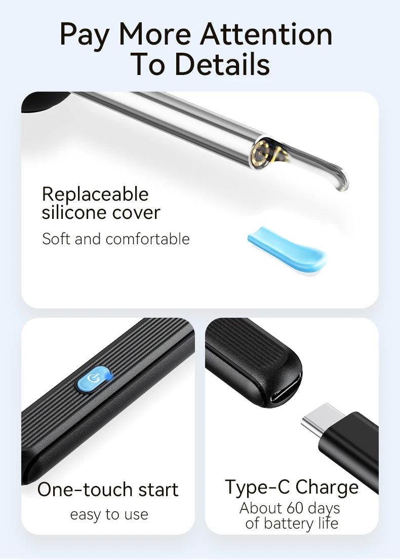 Smart Ear Wax Cleaner with HD Camera