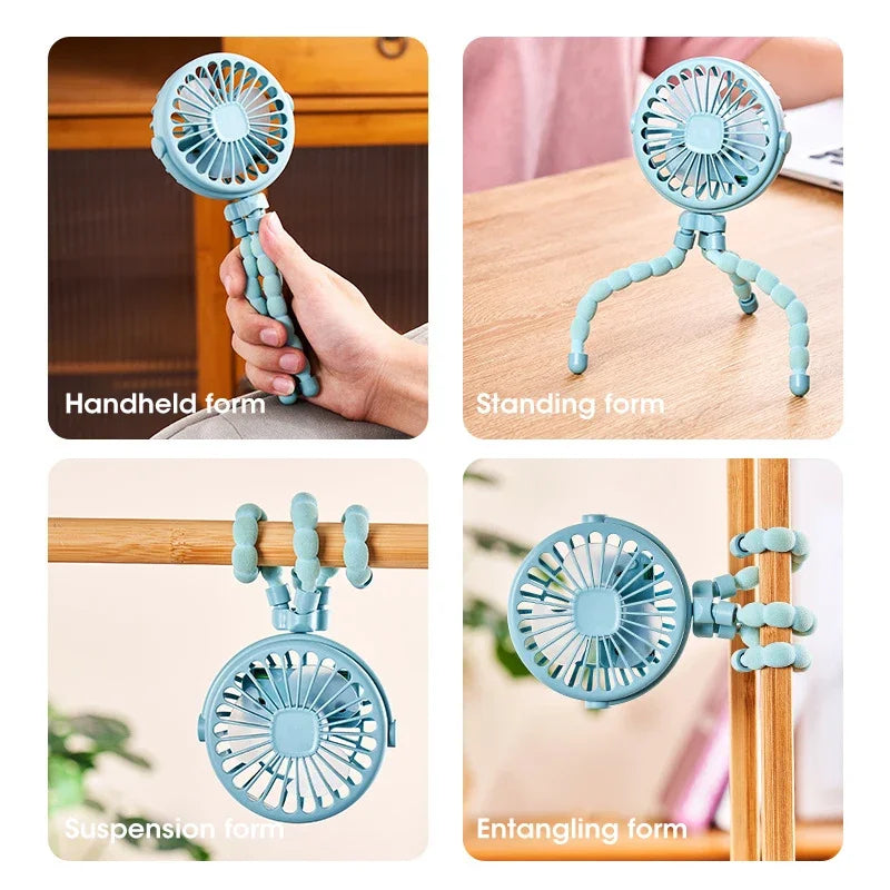 Baby Portable Fan for Cart Stroller