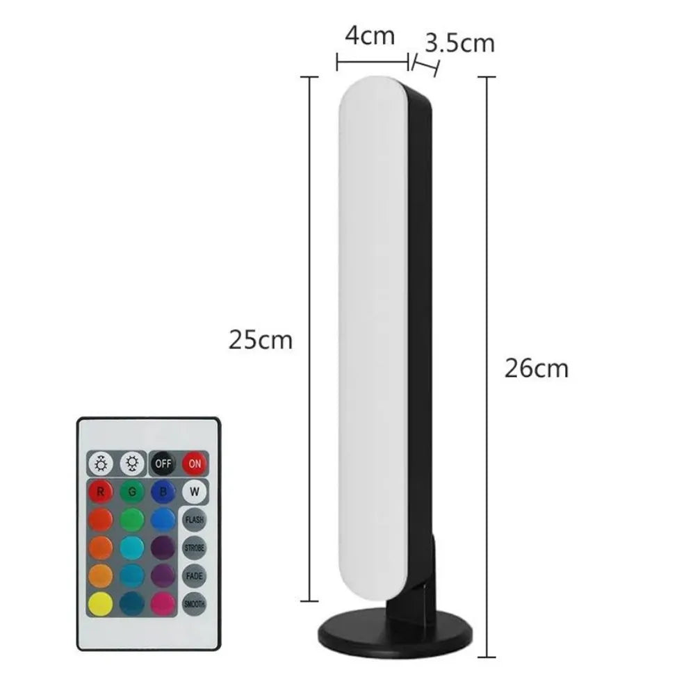 Sound Reactive RGB Light Bar – Smart LED Ambient Lamp with App Control