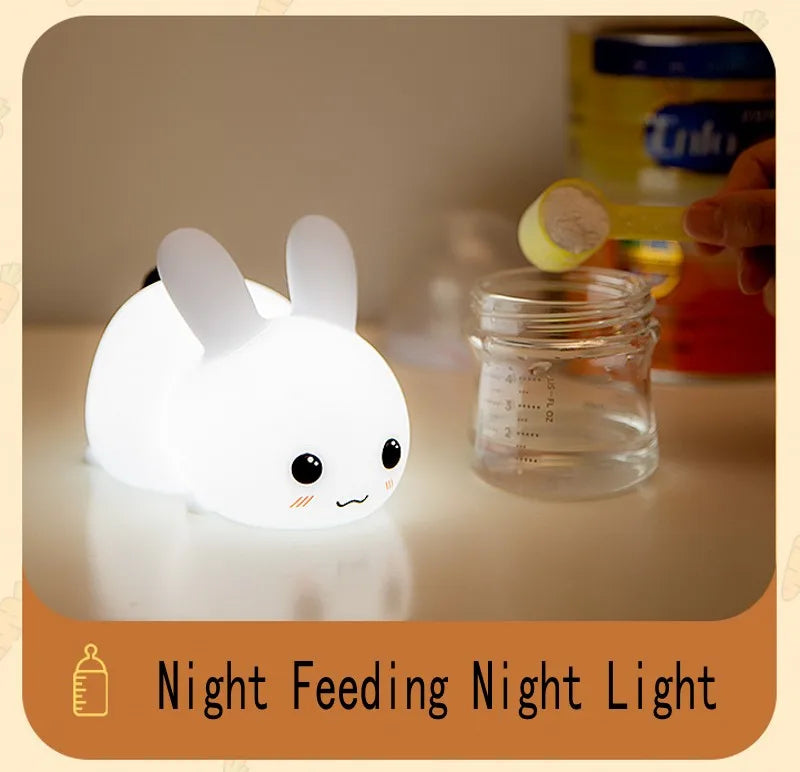 Rabbit Silicone LED Night Light