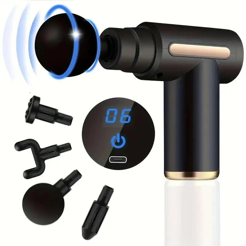Portable Fascia Gun Vibration Massage Gun For Body Neck