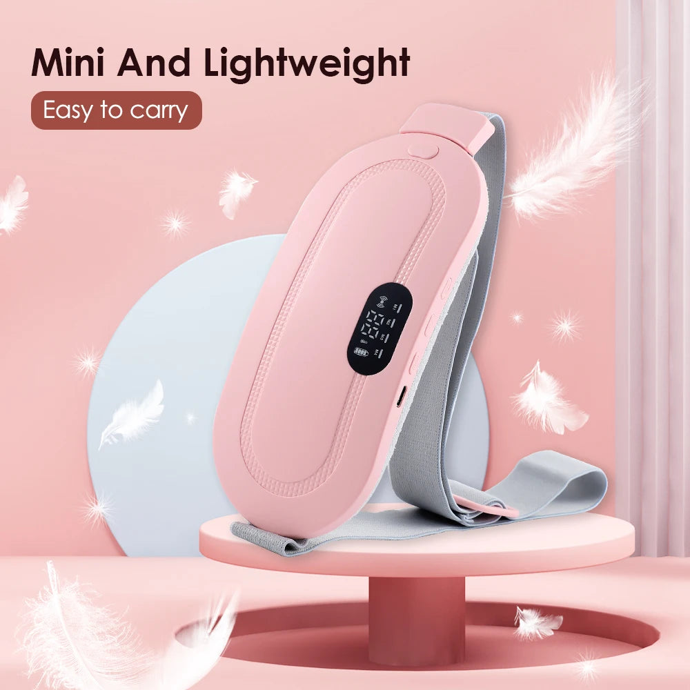 Menstrual Relief Heating Belt Massager for Females