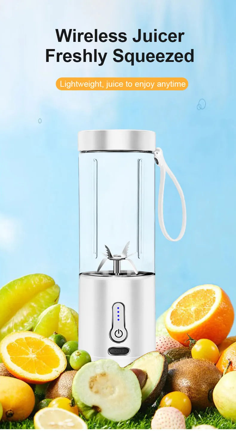 530ML Portable Blender for Smoothies Shakes