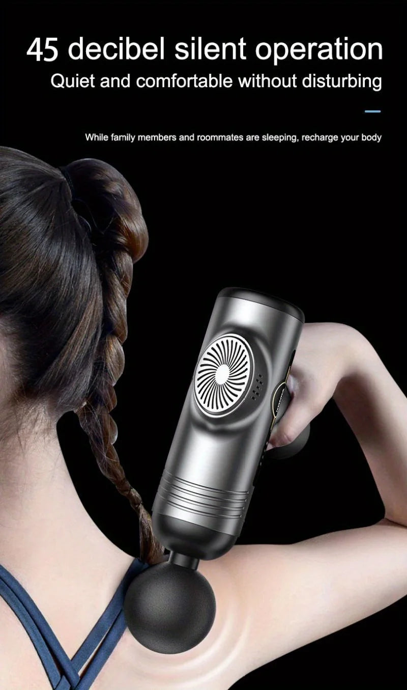 Portable Fascia Gun Vibration Massage Gun For Body Neck