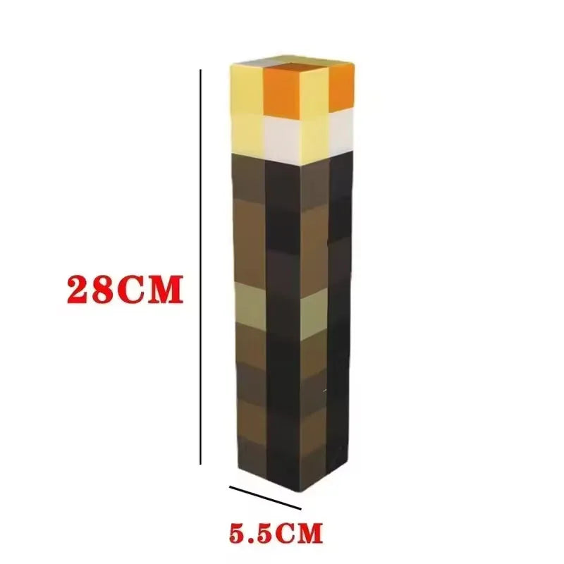 MC Torches Flashlight 4 Color Brownstone Adjustable Night Light