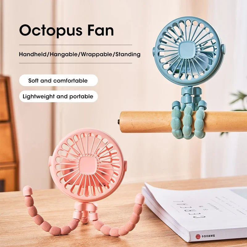 Baby Portable Fan for Cart Stroller