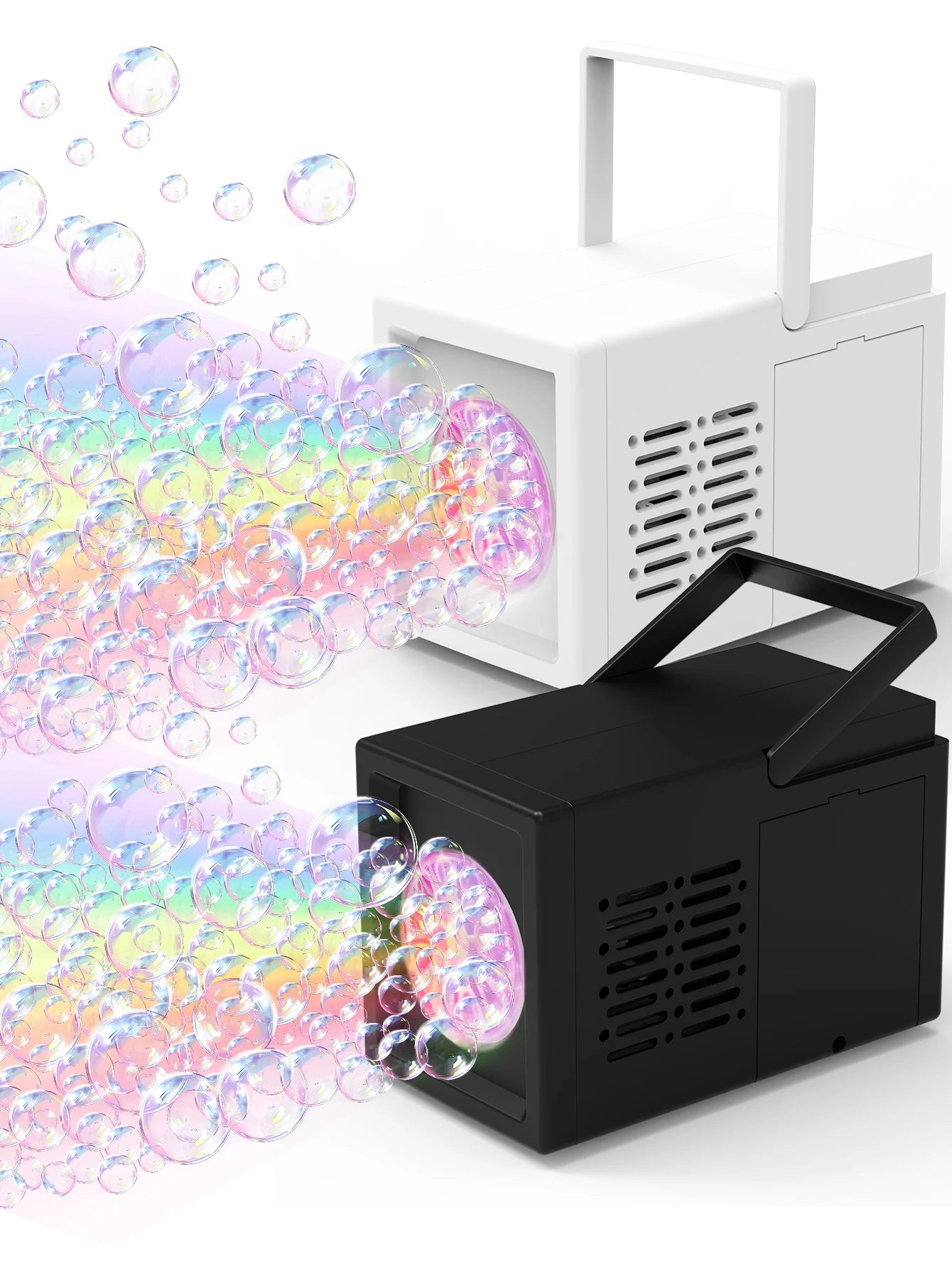 Electric Bubble Blower Toy – 10-Hole Handheld Bubble Machine for Outdoor Fun