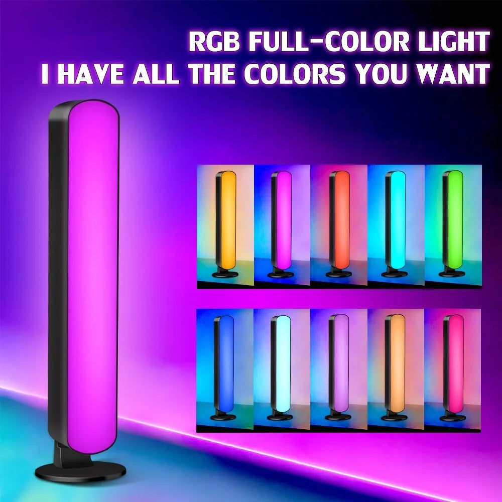 Sound Reactive RGB Light Bar – Smart LED Ambient Lamp with App Control