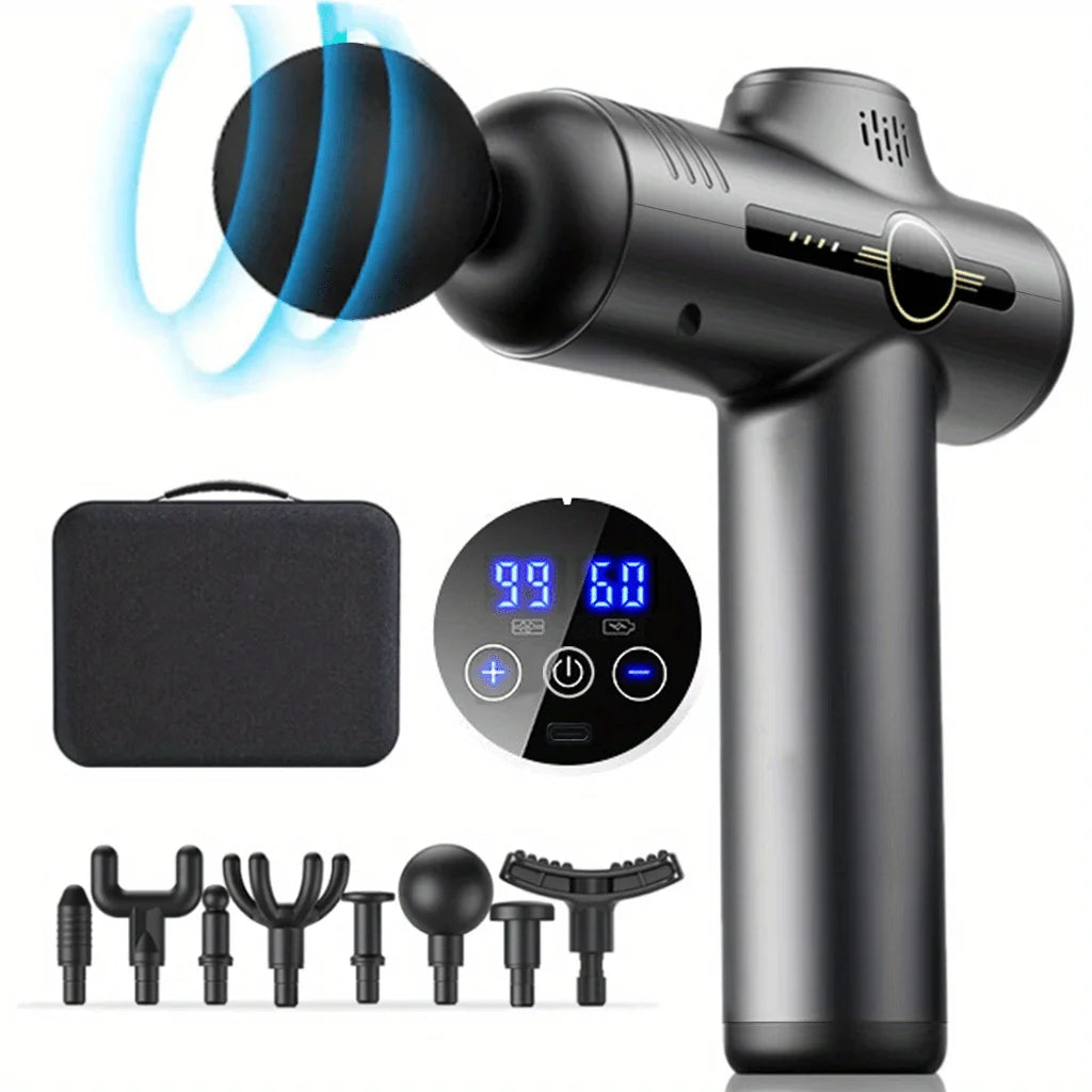 Portable Fascia Gun Vibration Massage Gun For Body Neck
