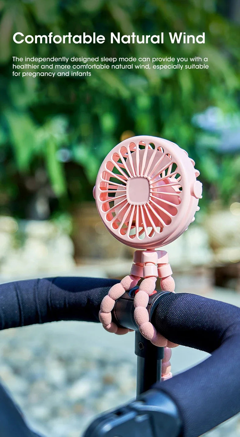 Baby Portable Fan for Cart Stroller