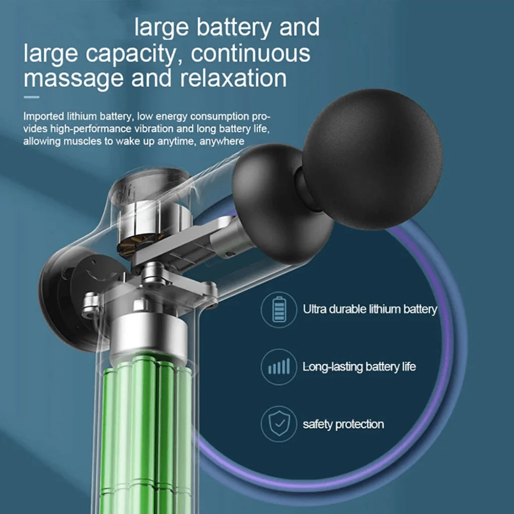 Portable Fascia Gun Vibration Massage Gun For Body Neck