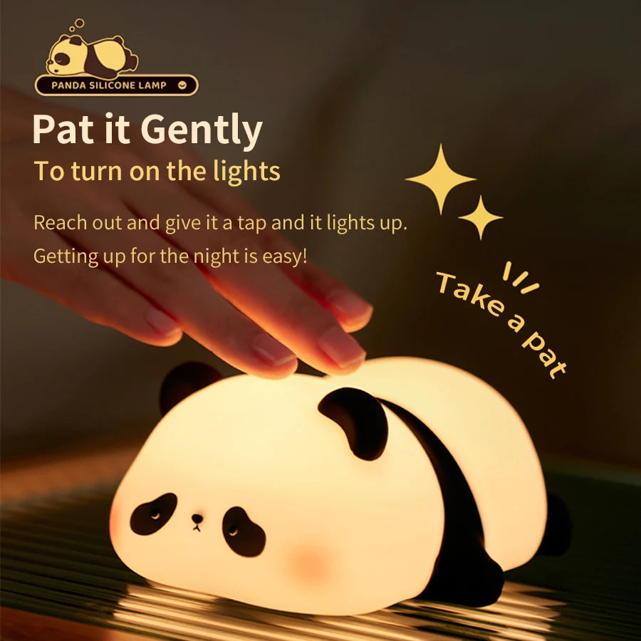 Mini Cute Panda Small Creative Night Light
