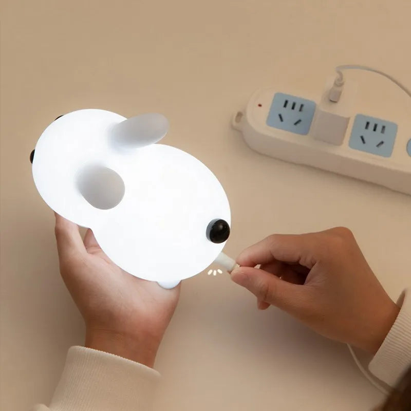 Rabbit Silicone LED Night Light