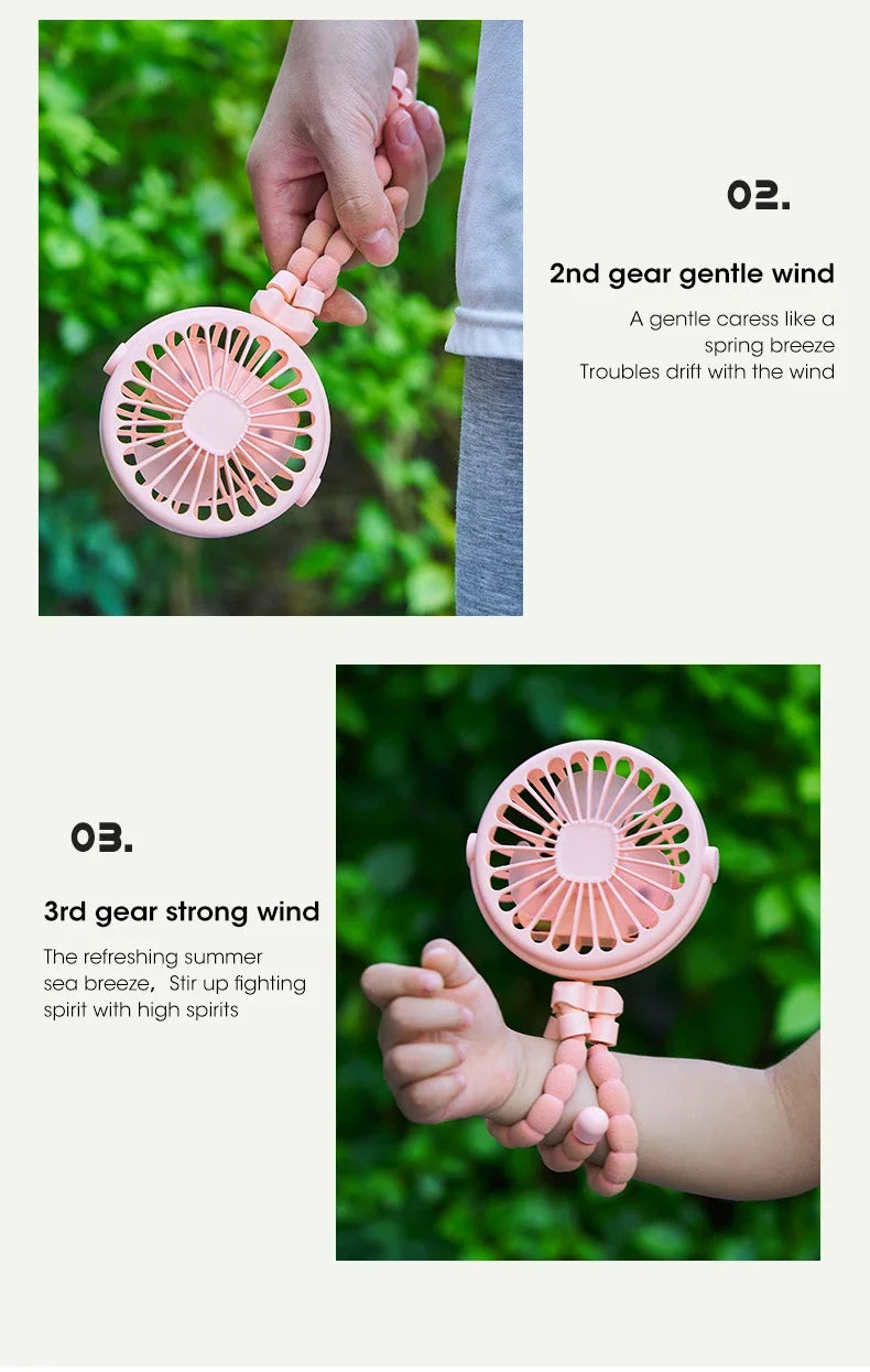 Baby Portable Fan for Cart Stroller