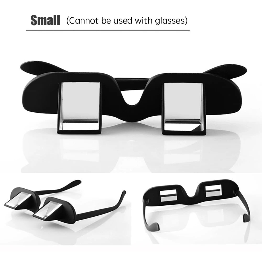 Lazy Creative Periscope Horizontal Reading Books Sit Glasses