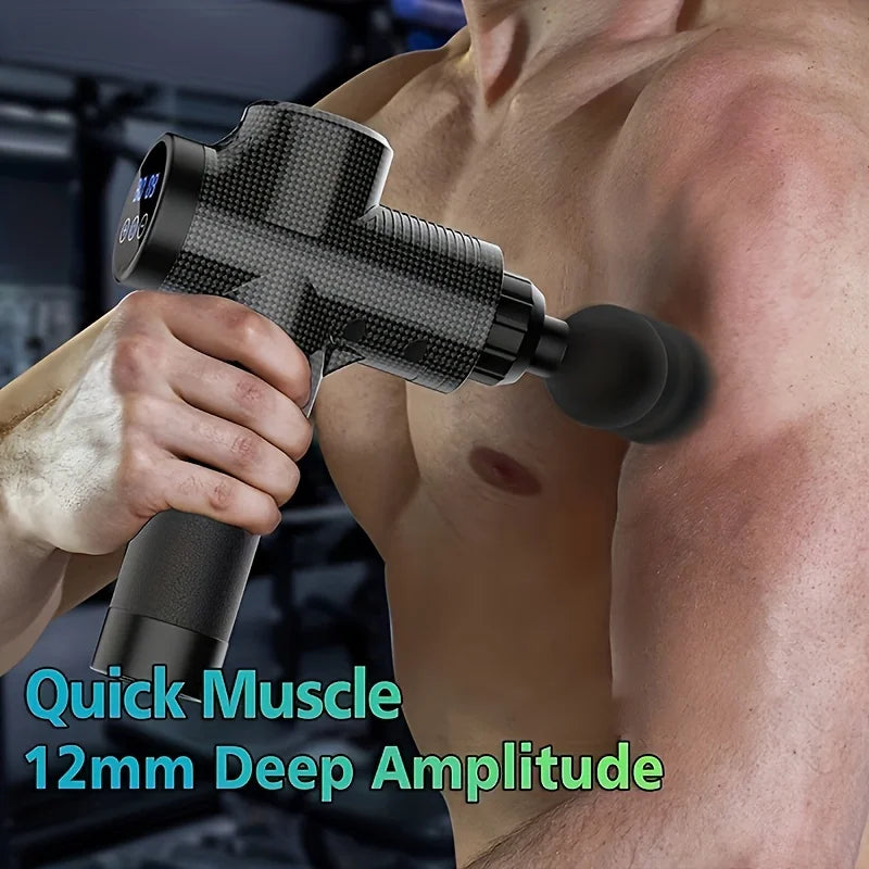 Portable Fascia Gun Vibration Massage Gun For Body Neck