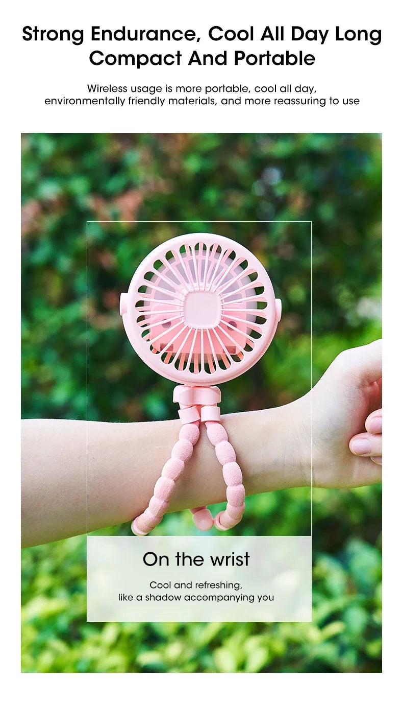 Baby Portable Fan for Cart Stroller
