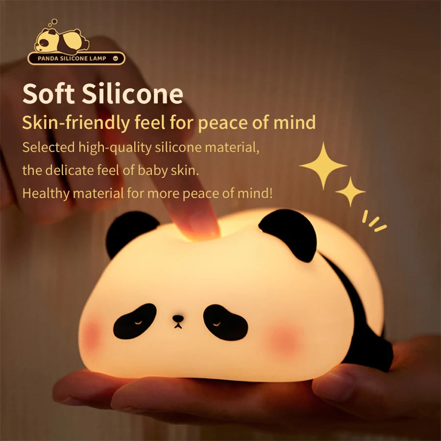 Mini Cute Panda Small Creative Night Light