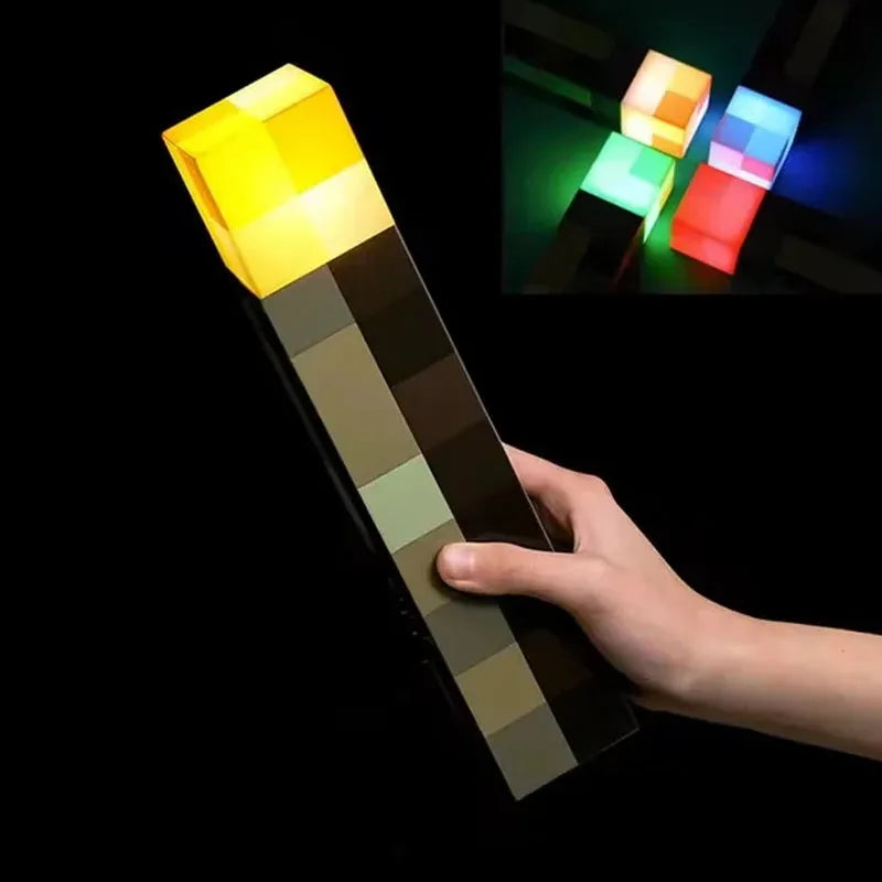 MC Torches Flashlight 4 Color Brownstone Adjustable Night Light