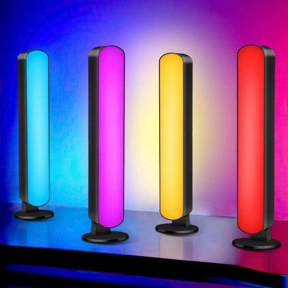 Sound Reactive RGB Light Bar – Smart LED Ambient Lamp with App Control