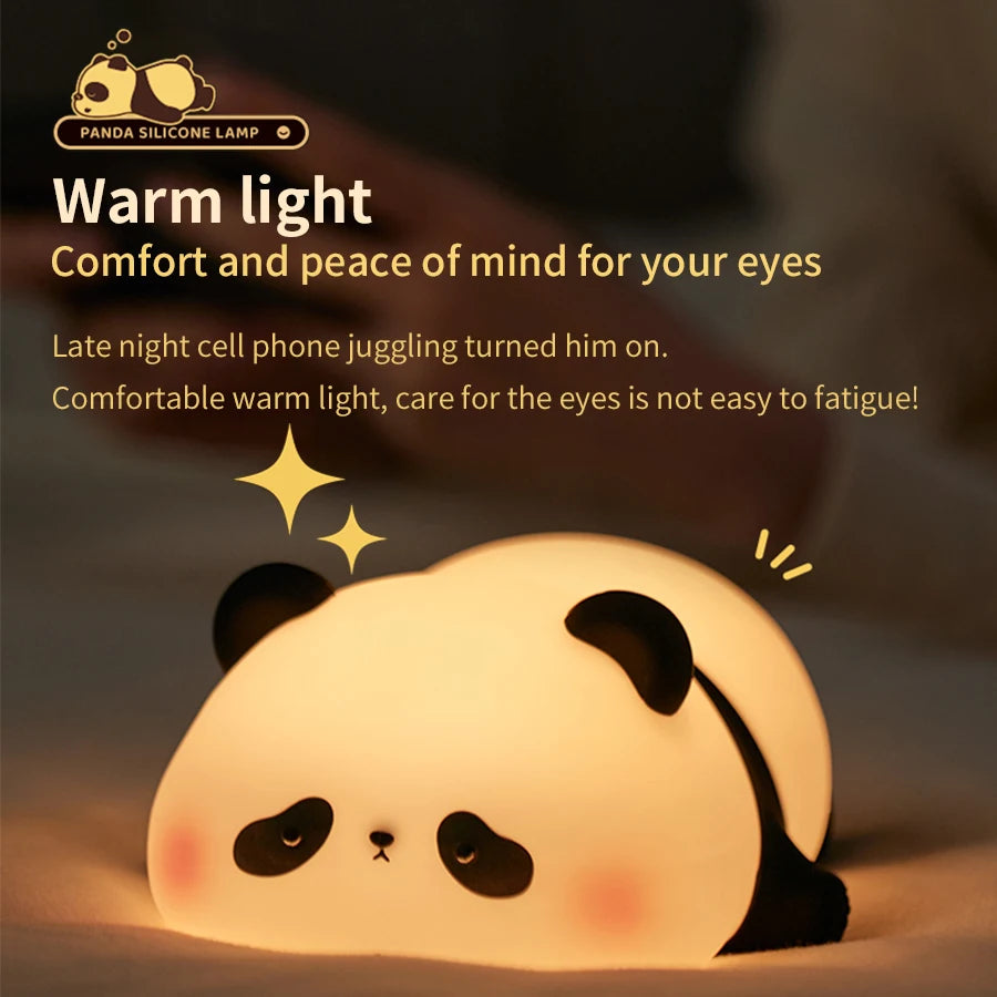 Mini Cute Panda Small Creative Night Light