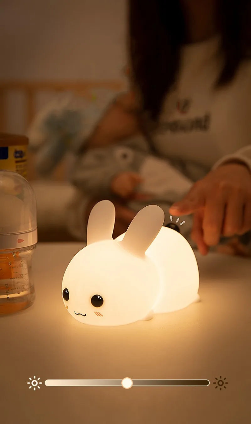 Rabbit Silicone LED Night Light