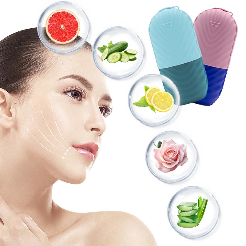 Ice Roller for Face β Reusable Silicone Beauty Tool