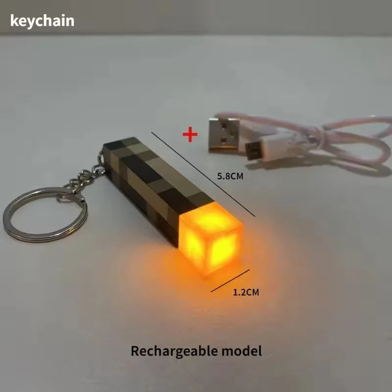 MC Torches Flashlight 4 Color Brownstone Adjustable Night Light