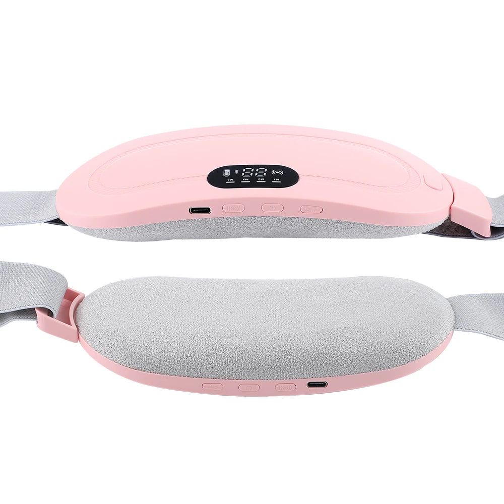 Menstrual Relief Heating Belt Massager for Females