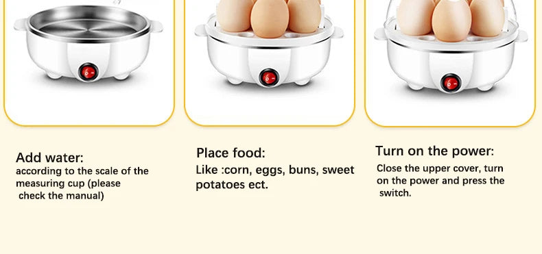 Multifunctional Electric Egg Boiler