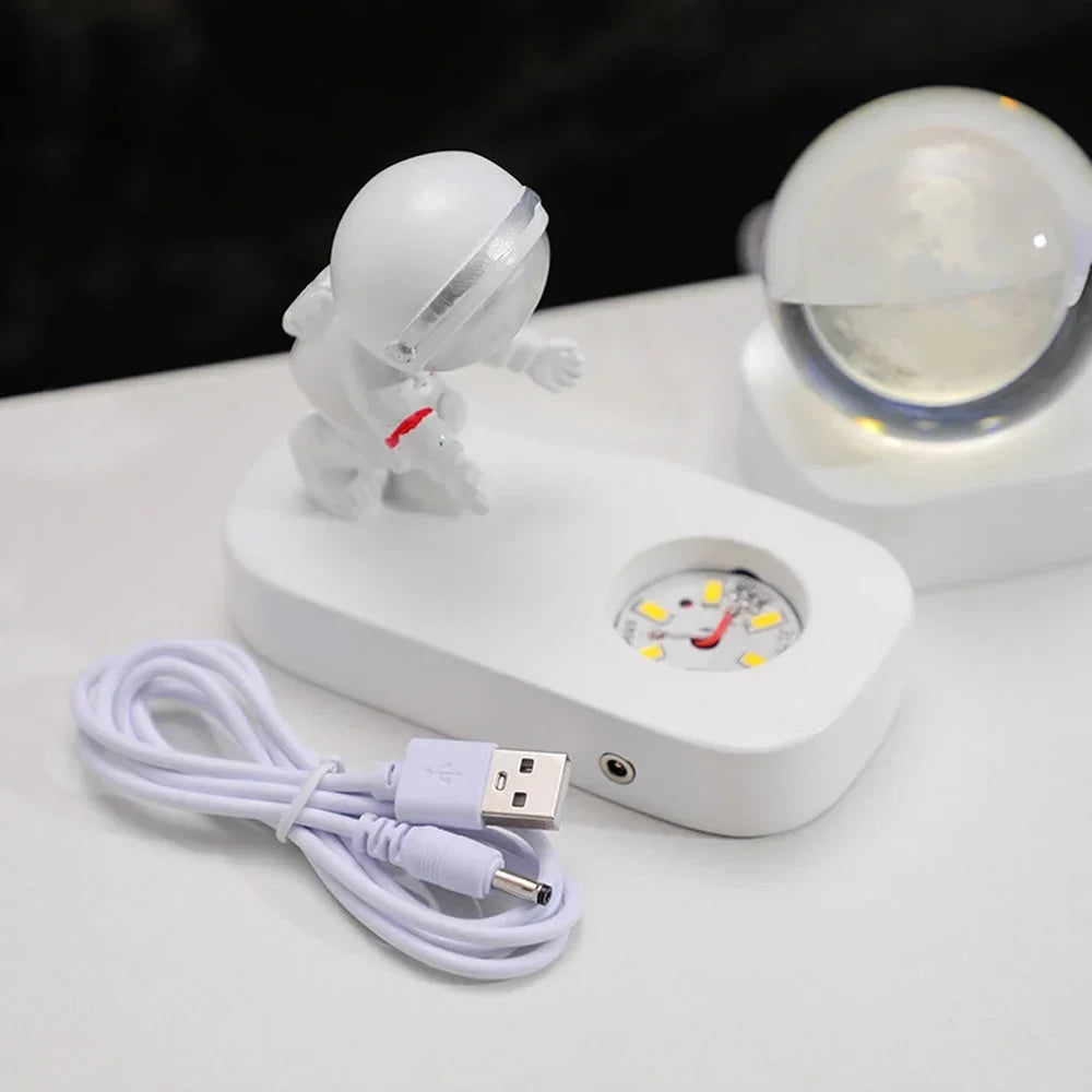 Astronaut Starry Sky Crystal Ball Night Light