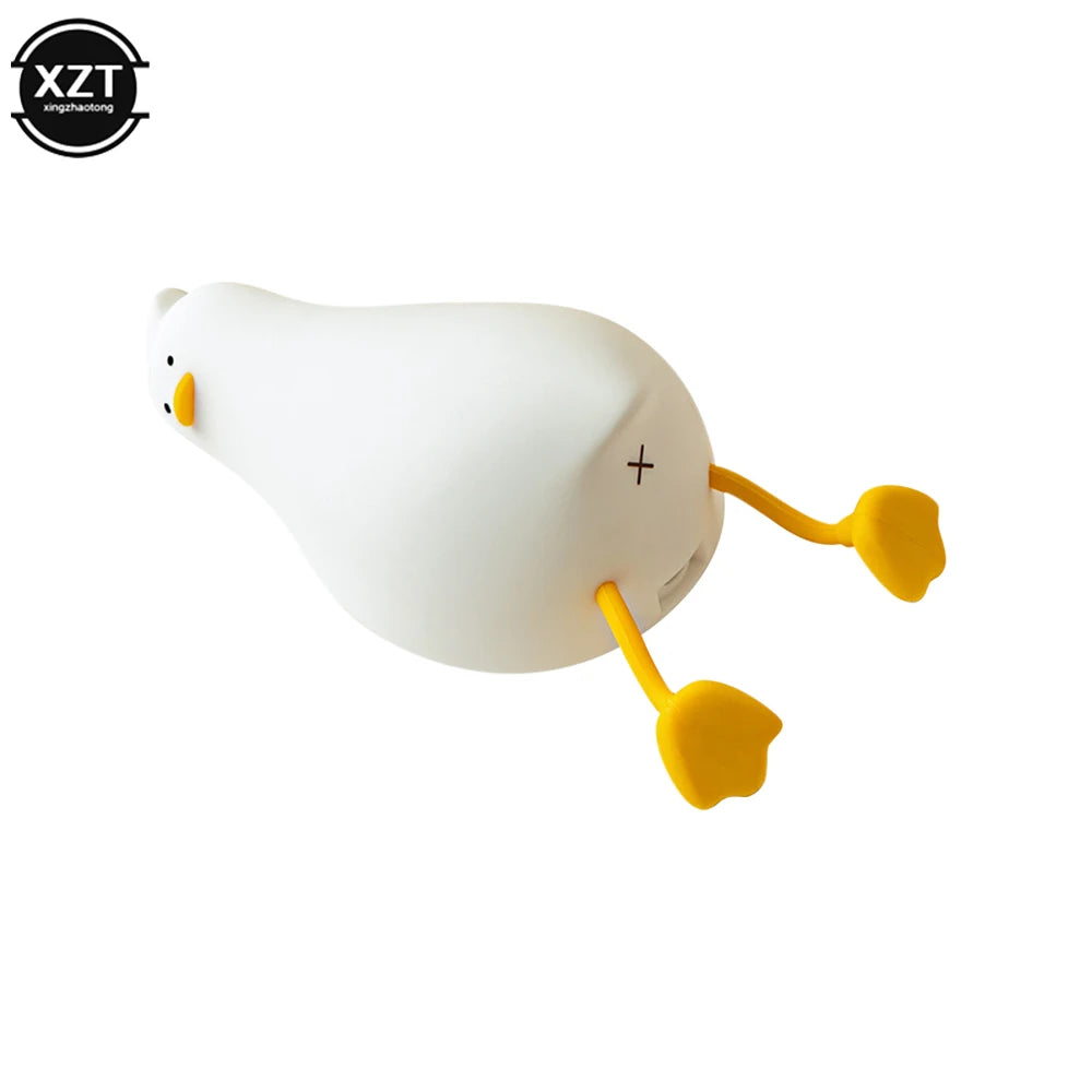 Duck Silicone Led Night Light Lamp