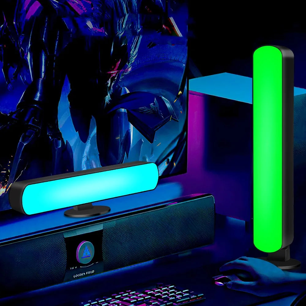 Sound Reactive RGB Light Bar – Smart LED Ambient Lamp with App Control