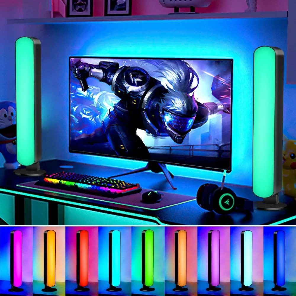 Sound Reactive RGB Light Bar – Smart LED Ambient Lamp with App Control