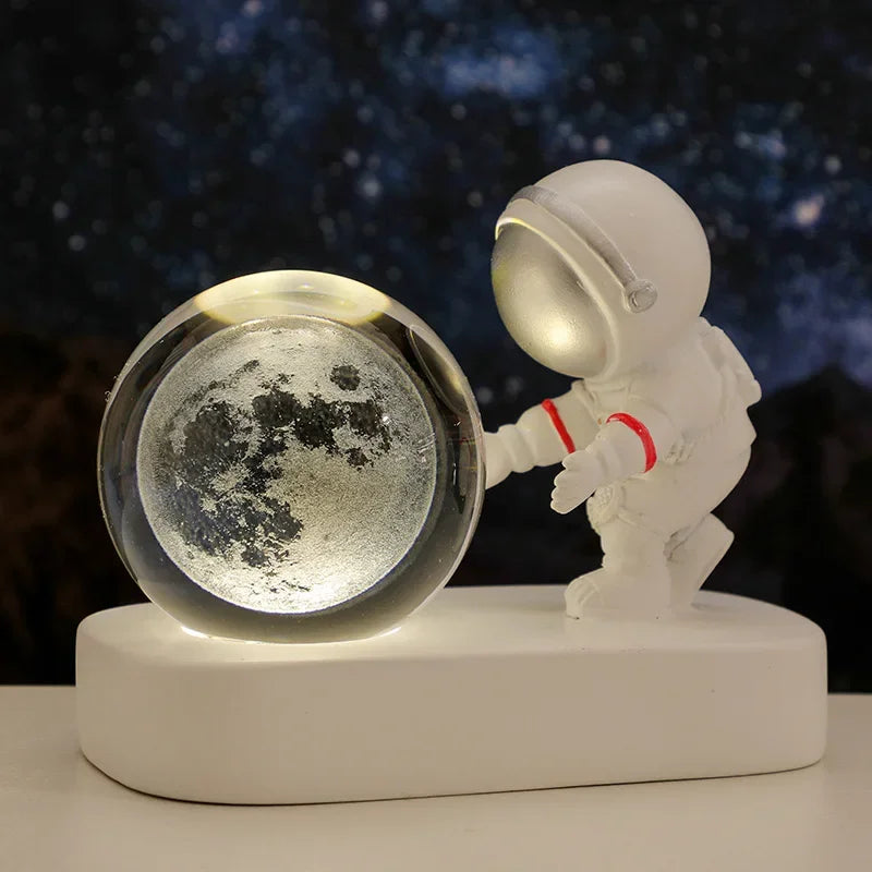 Astronaut Starry Sky Crystal Ball Night Light