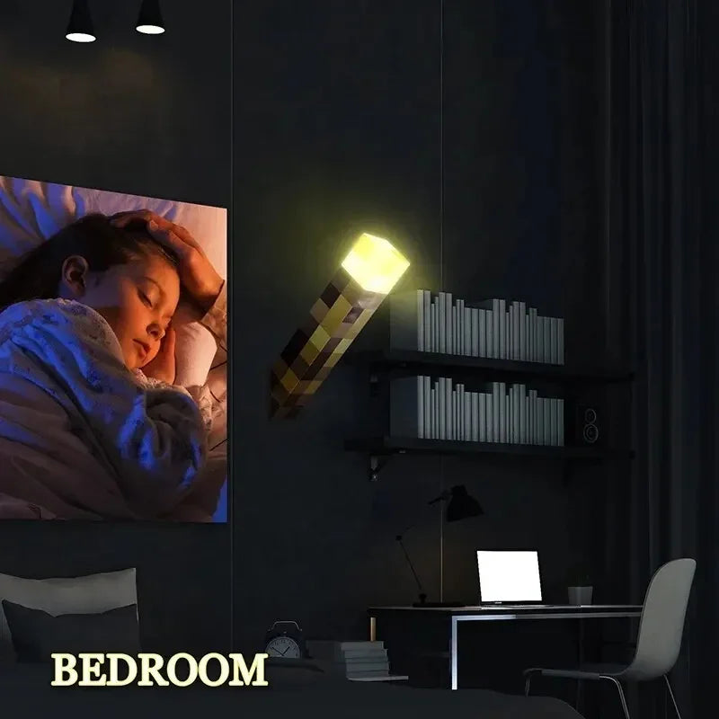 MC Torches Flashlight 4 Color Brownstone Adjustable Night Light