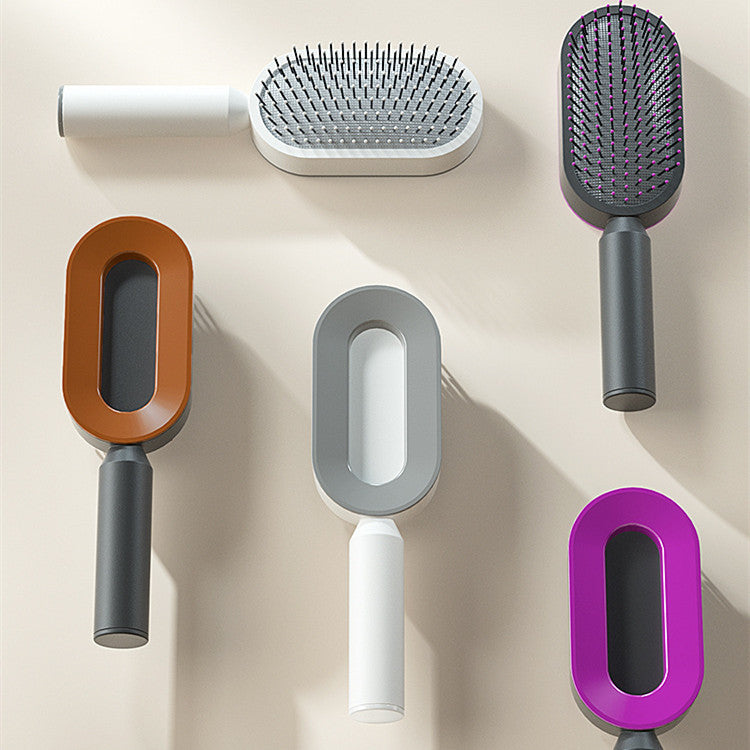 LushLocks™ Self-Cleaning Hair Comb Brush