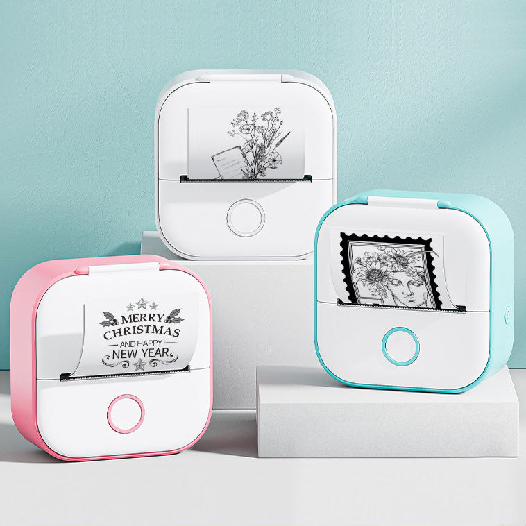T02 Mini Pocket Thermal Label Printer
