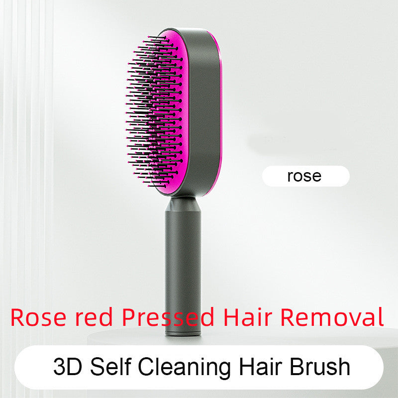 LushLocks™ Self-Cleaning Hair Comb Brush