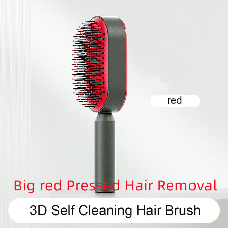 LushLocks™ Self-Cleaning Hair Comb Brush